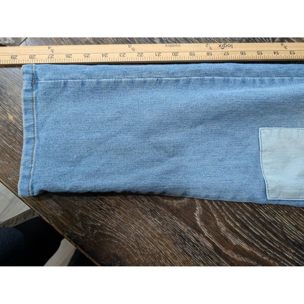 Style&co. Jeans Womens 12 Blue Boyfriend Relaxed Stretch Denim 29‎ Inseam - Picture 5 of 10